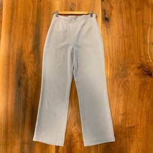 Lafayette 148 blue silk dress pants, sz 8